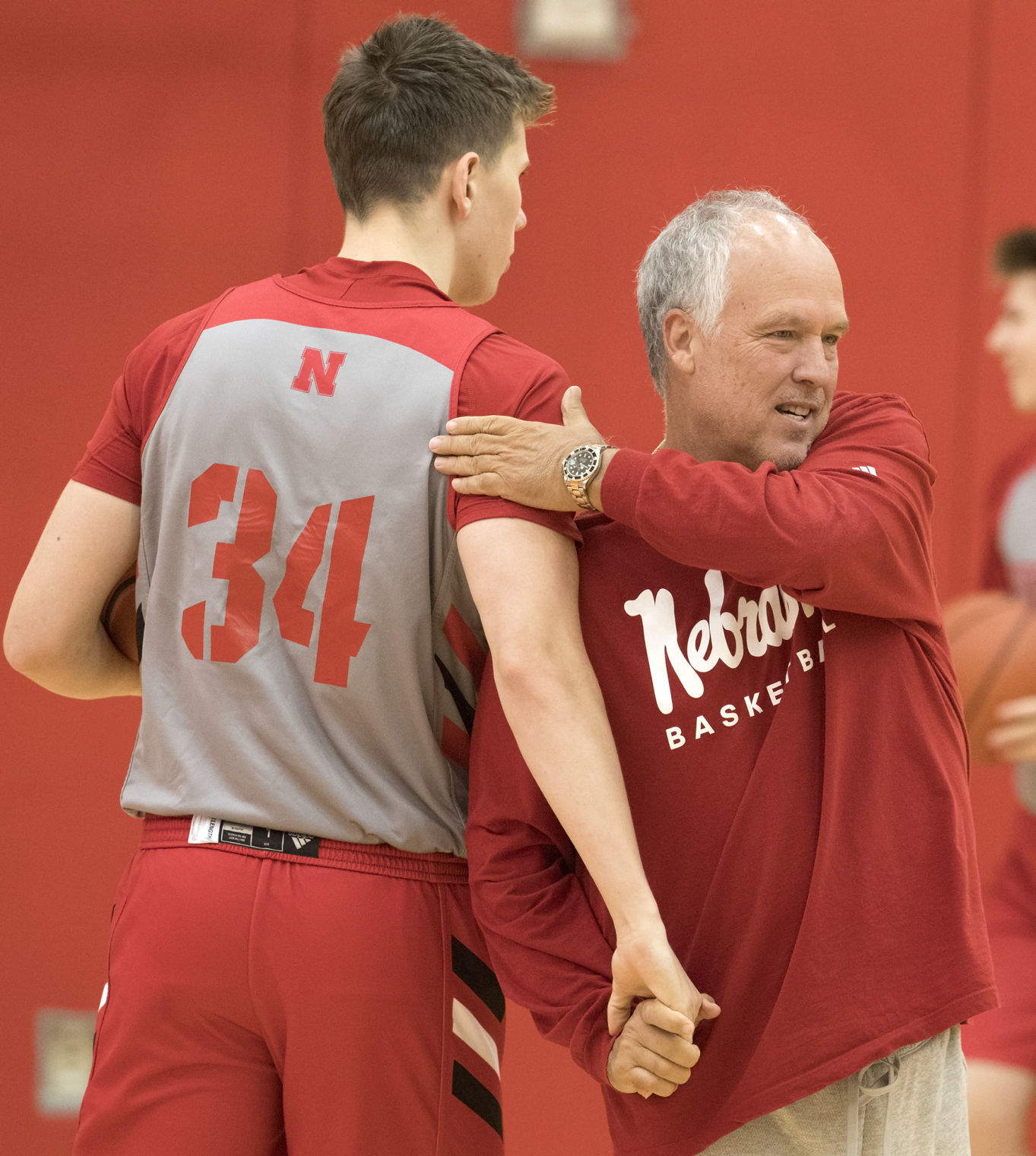 Nebraska men's hoops practice, 7.23